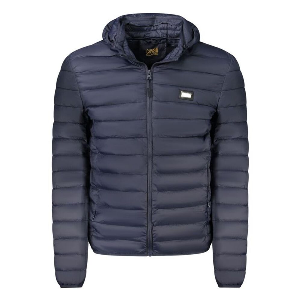 Cavalli Class Blu Polyester Men Light Men's Jacket